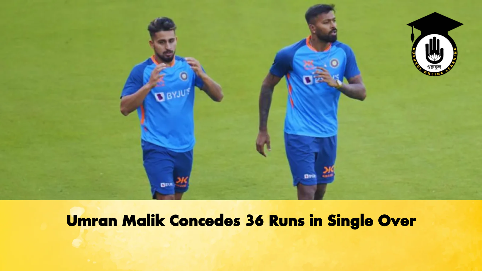 Umran Malik Concedes 36 Runs in Single Over 2 Cricket Gurukul, GOLN | English