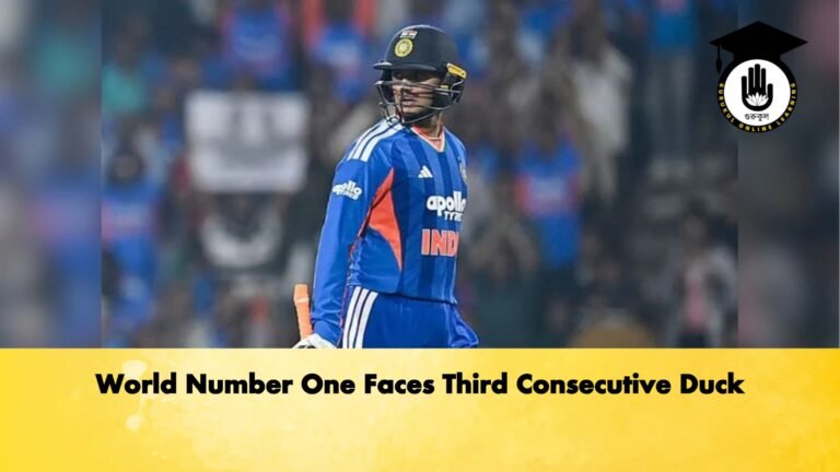 World Number One Faces Third Consecutive Duck Cricket Gurukul, GOLN | English