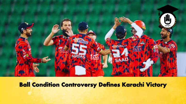 Ball Condition Controversy Defines Karachi Victory Cricket Gurukul, GOLN | English