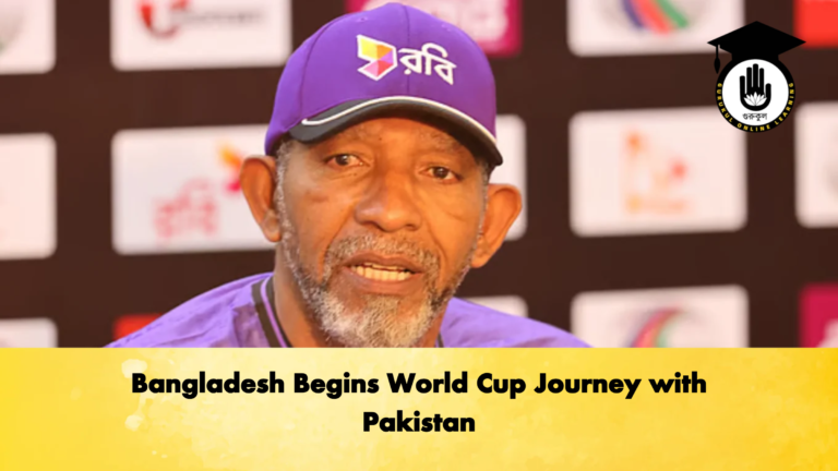 Bangladesh Begins World Cup Journey with Pakistan Cricket Gurukul, GOLN | English
