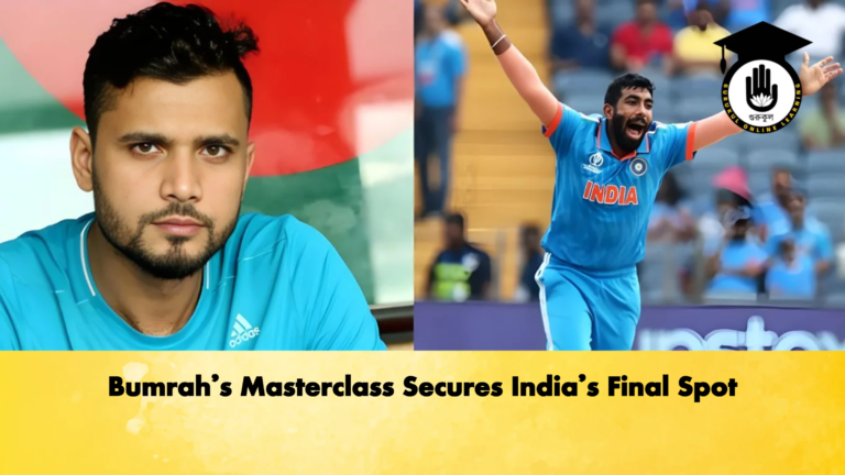 Bumrahs Masterclass Secures Indias Final Spot Cricket Gurukul, GOLN | English