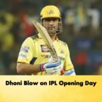 Dhoni Blow on IPL Opening Day Cricket Gurukul, GOLN | English