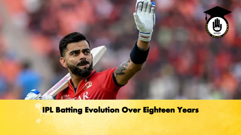 IPL Batting Evolution Over Eighteen Years Cricket Gurukul, GOLN | English