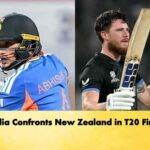 India Confronts New Zealand in T20 Final