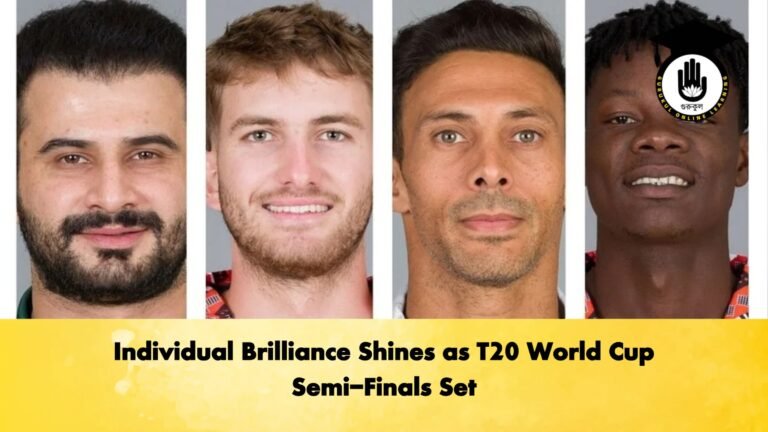 Individual Brilliance Shines as T20 World Cup Semi Finals Set Cricket Gurukul, GOLN | English