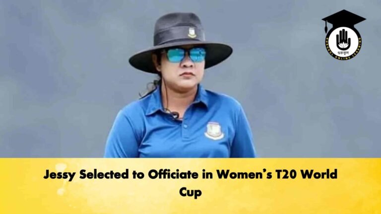 Jessy Selected to Officiate in Women’s T20 World Cup