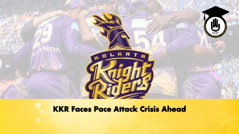 KKR Faces Pace Attack Crisis Ahead Cricket Gurukul, GOLN | English