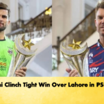 Karachi Clinch Tight Win Over Lahore in PSL Clash Cricket Gurukul, GOLN | English