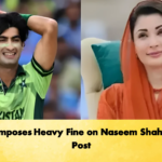 PCB Imposes Heavy Fine on Naseem Shah Over Post Cricket Gurukul, GOLN | English