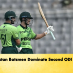 Pakistan Batsmen Dominate Second ODI Start 2 Cricket Gurukul, GOLN | English