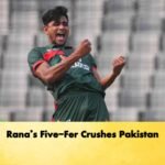 Ranas Five Fer Crushes Pakistan 2 Cricket Gurukul, GOLN | English