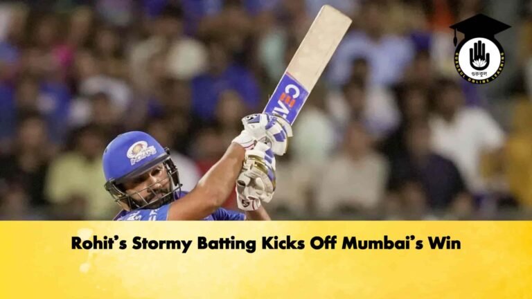 Rohit's Stormy Batting Kicks Off Mumbai's Win