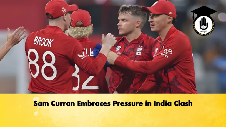 Sam Curran Embraces Pressure in India Clash Cricket Gurukul, GOLN | English
