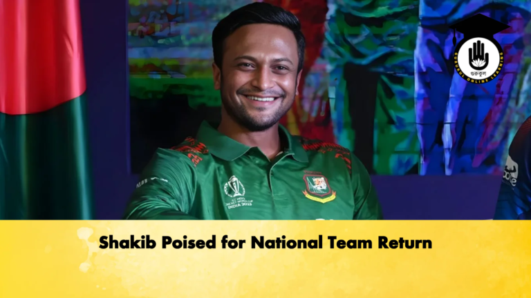 Shakib Poised for National Team Return Cricket Gurukul, GOLN | English
