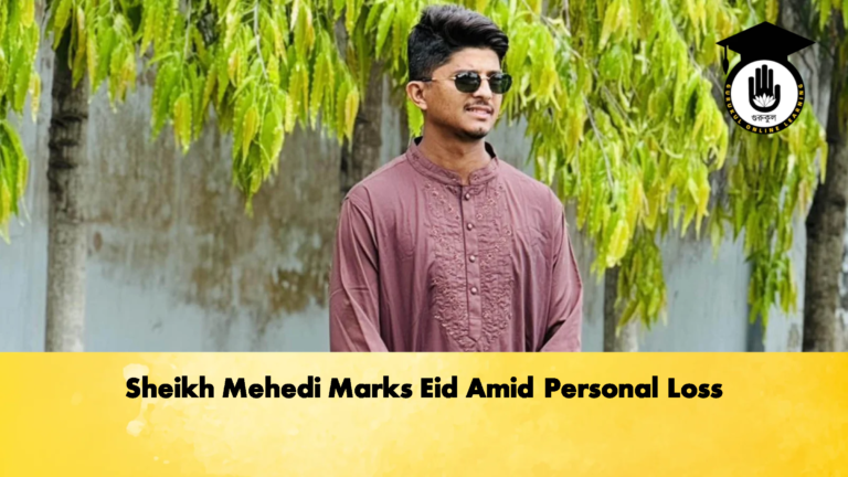 Sheikh Mehedi Marks Eid Amid Personal Loss Cricket Gurukul, GOLN | English