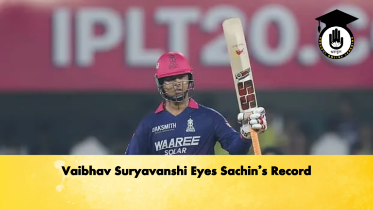 Vaibhav Suryavanshi Eyes Sachins Record Cricket Gurukul, GOLN | English