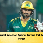 Accidental Selection Sparks Farhan PSL Batting Surge Cricket Gurukul, GOLN | English