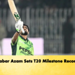 Babar Azam Sets T20 Milestone Record Cricket Gurukul, GOLN | English