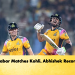 Babar Matches Kohli Abhishek Record Cricket Gurukul, GOLN | English