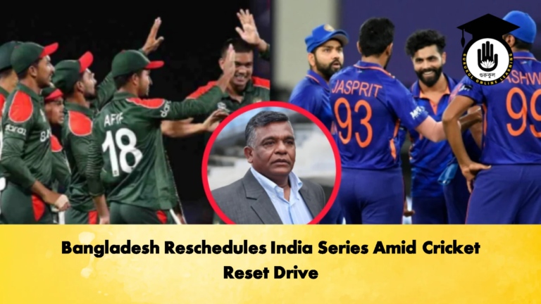 Bangladesh Reschedules India Series Amid Cricket Reset Drive Cricket Gurukul, GOLN | English