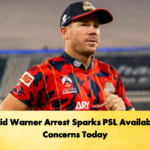 David Warner Arrest Sparks PSL Availability Concerns Today Cricket Gurukul, GOLN | English