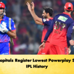 Delhi Capitals Register Lowest Powerplay Score in IPL History Cricket Gurukul, GOLN | English