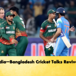 India–Bangladesh Cricket Talks Revived Cricket Gurukul, GOLN | English