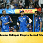 Mumbai Collapse Despite Record Total Cricket Gurukul, GOLN | English