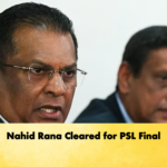 Nahid Rana Cleared for PSL Final 2 Cricket Gurukul, GOLN | English