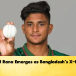 Nahid Rana Emerges as Bangladeshs X Factor Cricket Gurukul, GOLN | English