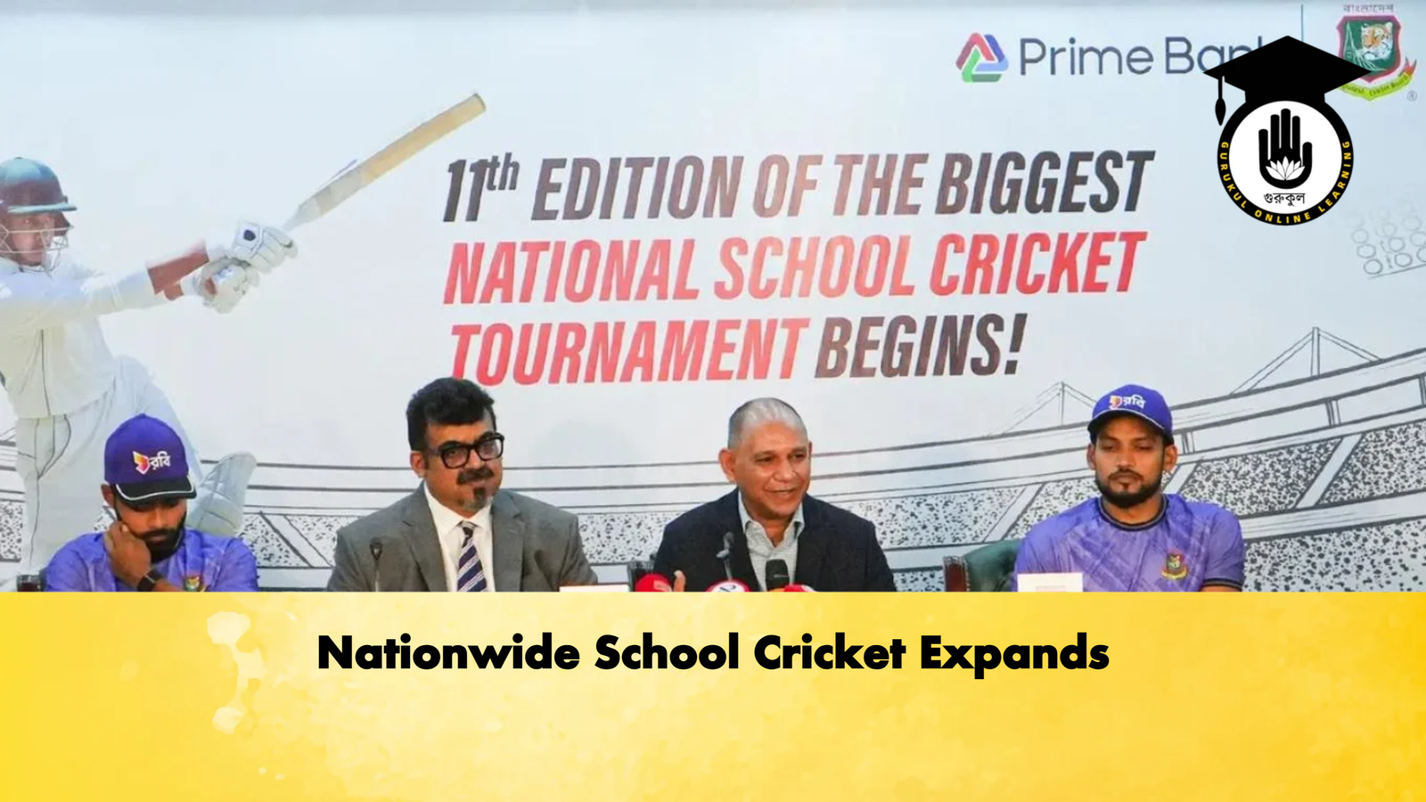 Nationwide School Cricket Expands 1 Nationwide School Cricket Cricket Gurukul, GOLN | English