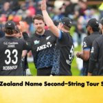 New Zealand Name Second String Tour Squad Cricket Gurukul, GOLN | English