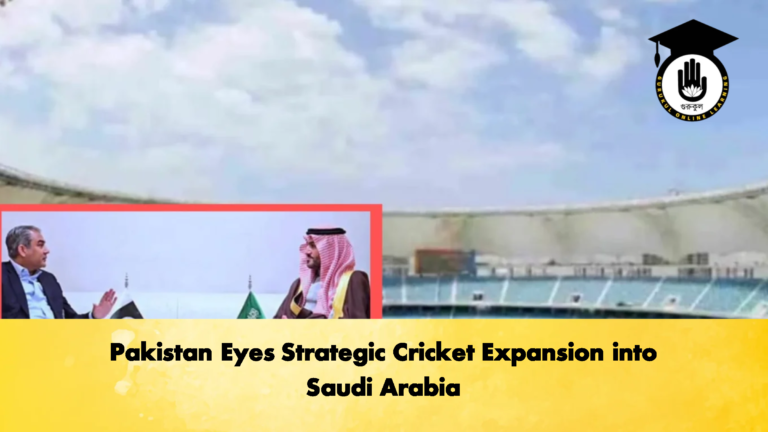 Pakistan Eyes Strategic Cricket Expansion into Saudi Arabia Cricket Gurukul, GOLN | English