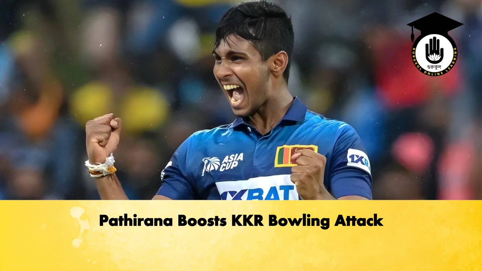 Pathirana Boosts KKR Bowling Attack 2 Cricket Gurukul, GOLN | English