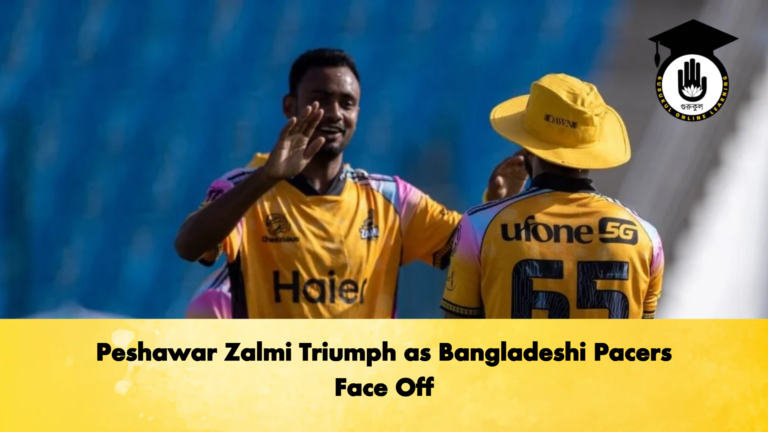 Peshawar Zalmi Triumph as Bangladeshi Pacers Face Off Cricket Gurukul, GOLN | English