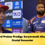 Pollard Praises Prodigy Suryavanshi Ahead of Crucial Encounter Cricket Gurukul, GOLN | English