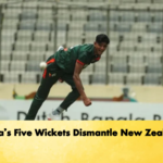 Ranas Five Wickets Dismantle New Zealand Cricket Gurukul, GOLN | English