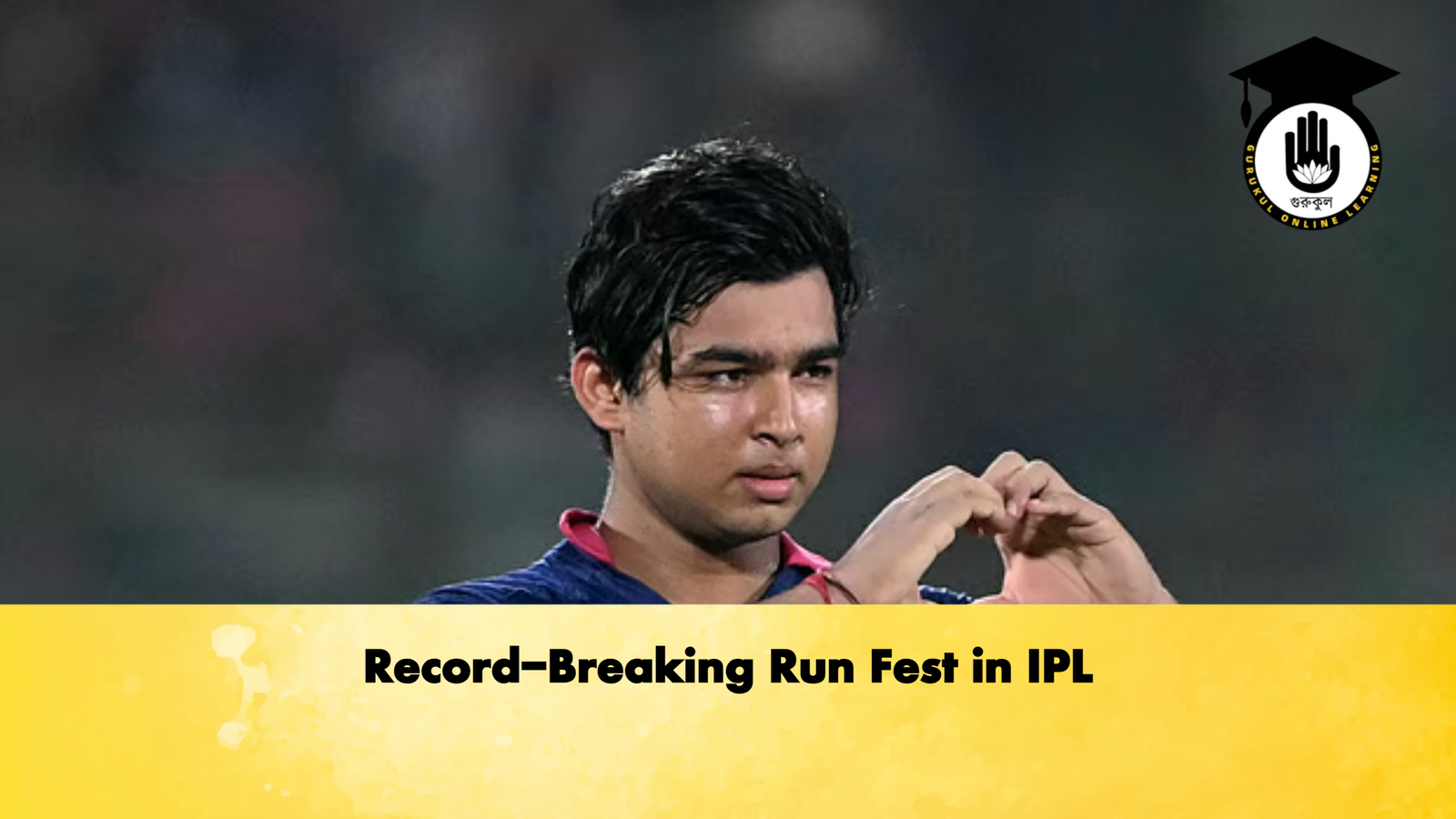 Record Breaking Run Fest in IPL Cricket Gurukul, GOLN | English