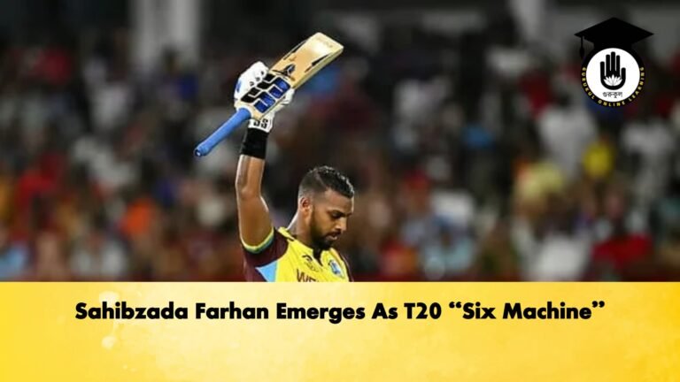 Sahibzada Farhan Emerges As T20 Six Machine 1 Cricket Gurukul, GOLN | English