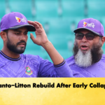 Shanto Litton Rebuild After Early Collapse Cricket Gurukul, GOLN | English