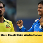 Starc Deepti Claim Wisden Honour Cricket Gurukul, GOLN | English