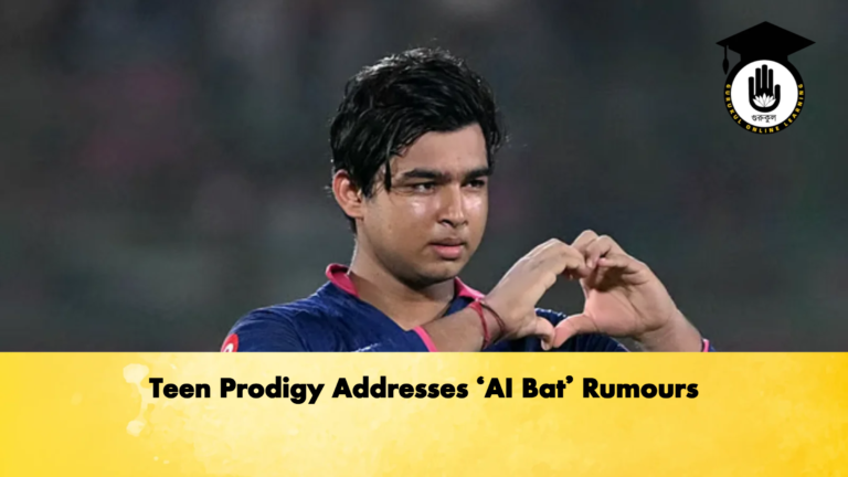 Teen Prodigy Addresses ‘AI Bat Rumours Cricket Gurukul, GOLN | English
