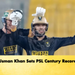 উসমান খানের ঐতিহাসিক সেঞ্চুরিতে নতুন রেকর্ড Cricket Gurukul, GOLN | English