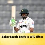 Babar Equals Smith in WTC Fifties 1 Cricket Gurukul, GOLN | English