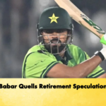 Babar Quells Retirement Speculation Cricket Gurukul, GOLN | English
