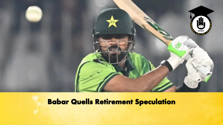 Babar Quells Retirement Speculation Cricket Gurukul, GOLN | English