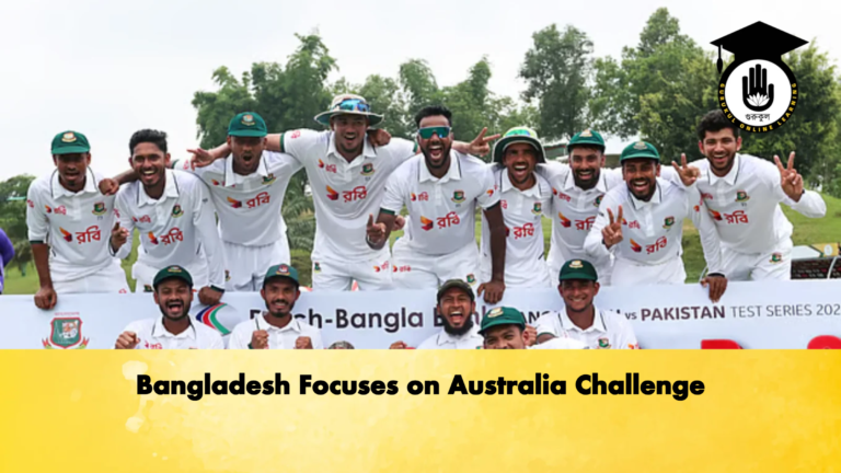 Bangladesh Focuses on Australia Challenge Cricket Gurukul, GOLN | English