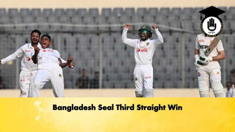 Bangladesh Seal Third Straight Win 1 Cricket Gurukul, GOLN | English
