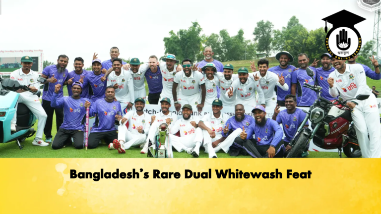 Bangladeshs Rare Dual Whitewash Feat Cricket Gurukul, GOLN | English