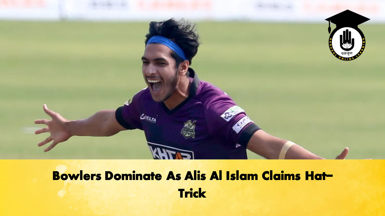Bowlers Dominate As Alis Al Islam Claims Hat Trick 2 Cricket Gurukul, GOLN | English
